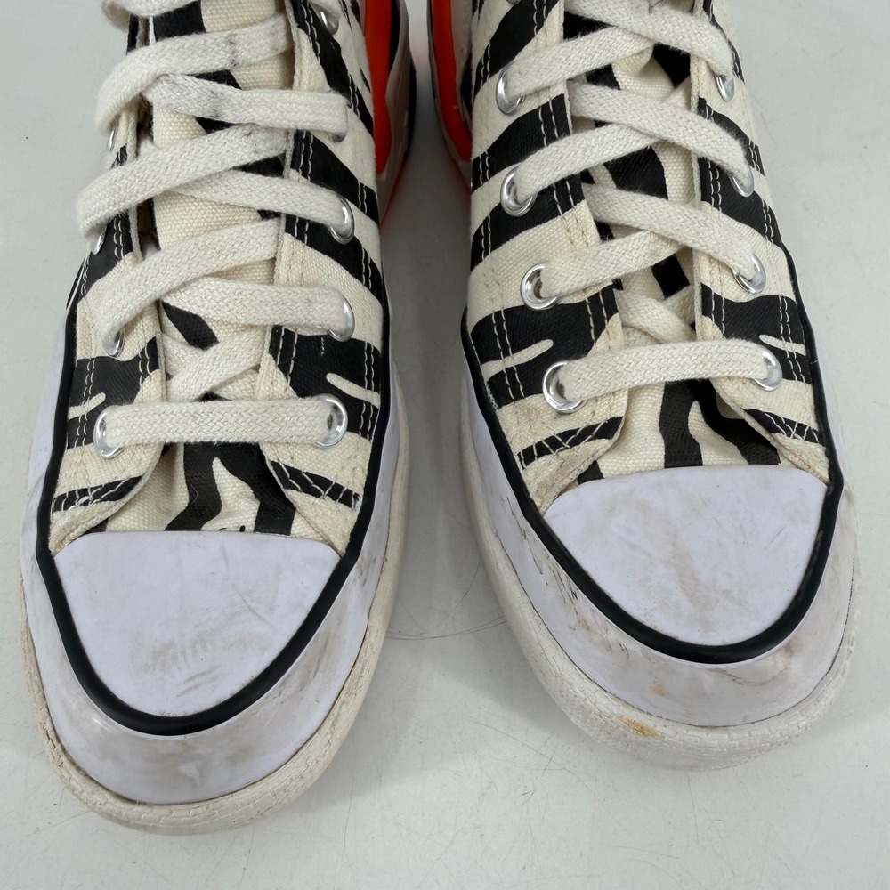 Converse Chuck Taylor Legacy CX Women Size 8 Zebra Platform Orange Streetwear - Picture 2 of 10